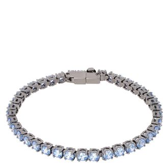 Swarovski Matrix Rhodium-Plated Crystal Bracelet, Size XL