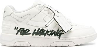Off-white Out Of Office For Walking leather sneakers - men - Rubber/Polyester/Recycled Polyester/Recycled Polyester/Calf Leather - 43.5