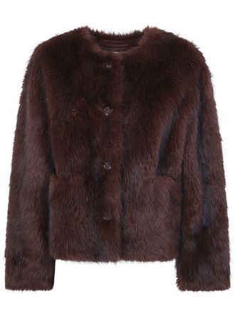 STAND Faux Fur Jacket Siena
