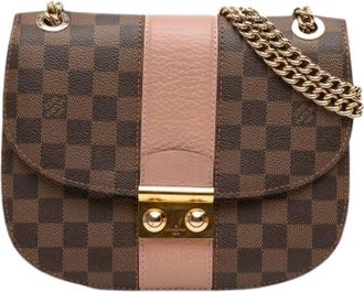 Louis Vuitton Pre-owned Shoulder Bags, female, Brown, Size: ONE SIZE Pre-owned Vintage Canvas Shoulder Bag