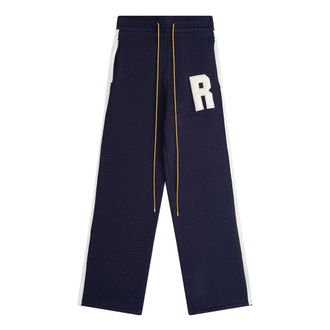 Rhude Uomo, Pantaloni, Blu, L, new