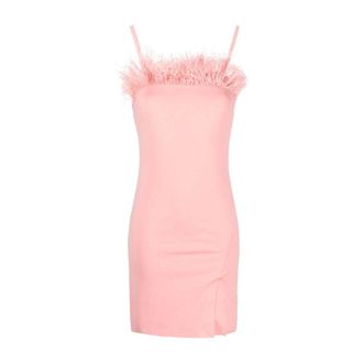 Twinset Short Kleedjes - Dames - Korte kleedjes - Roze - M - Nylon - Kleedjes