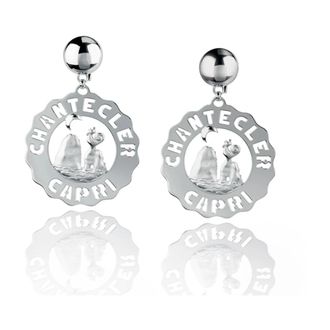 CHANTECLER Logo Faraglioni Earrings - Dames - Oorbellen - Grijs - ONE Size - Accessoires