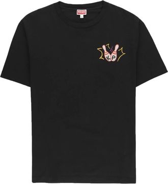 Kenzo Oversized T-shirt met logo van het bowlingteam