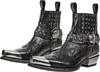 Generic Punk Autumn Winter Fashion Comfortable Punk Gothic Knee Length Boots With Metal Decoration Riveted High Heels Motorcycle Boot(White,10.5US)