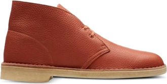 Clarks Leren desert boots - Oranje