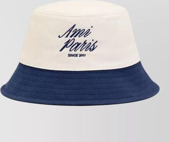 Ami signature logo hat two tone design