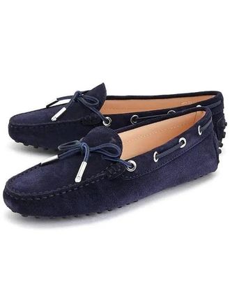 Tod's Suede Leather Moccasin