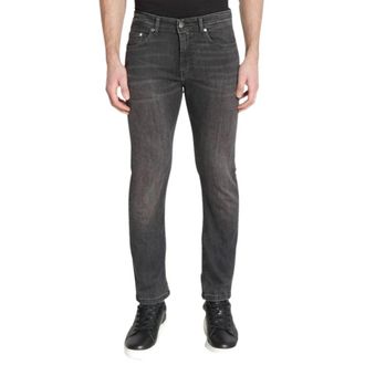 Karl Lagerfeld Jeans, Heren, Grijs, W33, Katoen, 5 Pocket Jeans