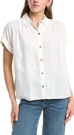 Faherty Breeze Linen-Blend Shirt