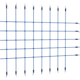 vidaXL Rete da Arrampicata 200x150 cm Blu - Vidaxl
