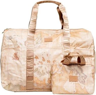Alviero Martini 1A Classe Handtas van gemengd materiaal voor vrouwen - Dames - Weekendtassen - Beige - ONE Size - Katoen - Tassen