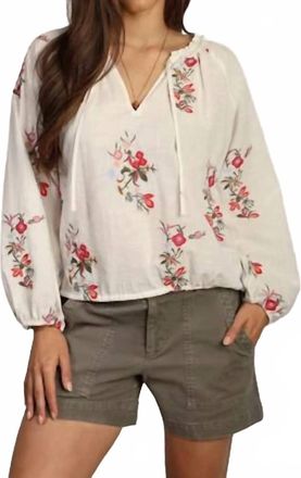 Dylan Flower Child Blouse In Floral