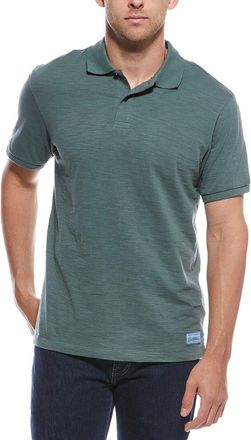 Scotch & Soda Panel Washed Slub Polo Shirt