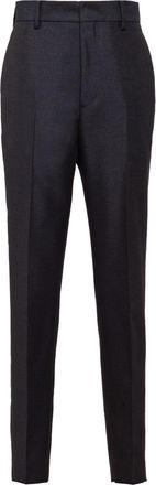 Prada Straight-Leg Trousers - Mens - Viscose/Mohair/Wool