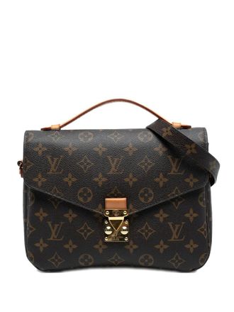 Louis Vuitton 2017 Monogram Pochette Metis satchel - Bruin