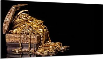 OEM Protector De Cristal Para Encimera 90x52 Dorado