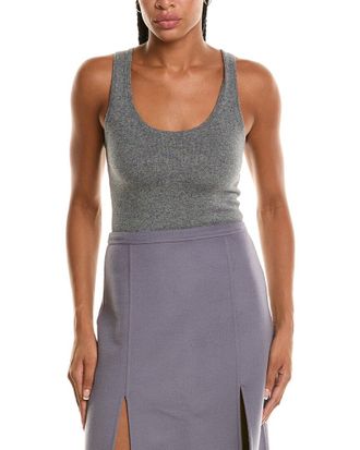 Michael Kors Cashmere-Blend Tank Bodysuit