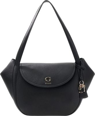 Guess Tassen, Dames, Zwart, ONE Size, Coleen Flap Bag