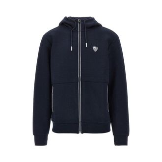 Emporio Armani Stretch jersey full-zip hoodie Man M