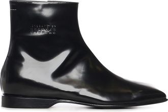 Maison Margiela Leather Ankle Boots