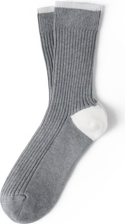 Brunello Cucinelli Cotton socks in Grey at Nordstrom, Size Xx-Large Eu