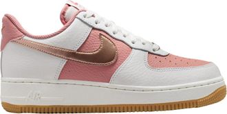 Nike Womens Air Force 1 Low 07 SE Rust Pink Metallic Red Bronze