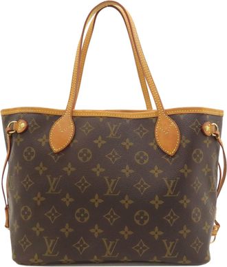 Louis Vuitton Brown Monogram Canvas Tote Bag (Pre-Owned)