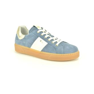 Nero Giardini Blauw su&egrave;de Sneaker N. gumZ - Dames - Schoenen - Blauw - Maat: 38 EU Su&egrave;de