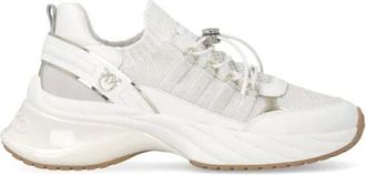 Pinko Pinko, Schoenen, Dames, Wit, 39 EU, Leer, Ariel 34 Sneaker