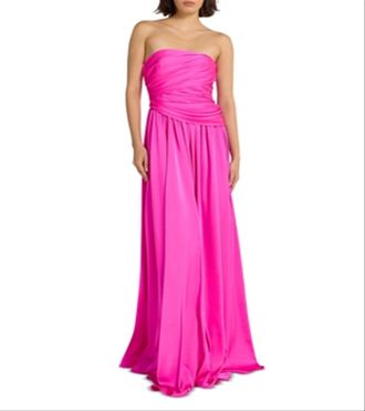 SAFiYAA Victoire Strapless Gown Pink Size 14