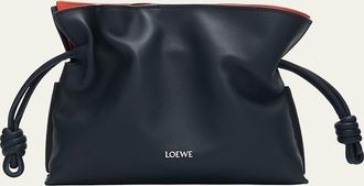 Loewe Flamenco Layers Leather Clutch Bag