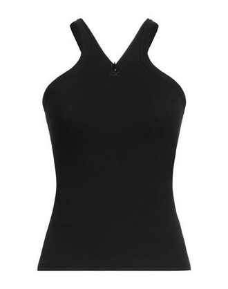 Tシャツ・カットソー COURREGES Women Tops VESMPO029FI0001 9999 BLACK Women's Courrèges Crop Tops - up to −76% | Stylight
