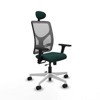 Piqueras y Crespo Silla De Oficina Piqueras Y Crespo Motilla Negro Reposabrazos Ajustables