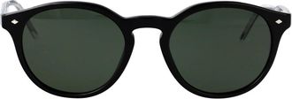 Giorgio Armani Stijlvolle zonnebril met model 0Ar 8211 - Heren - Zonnebrillen - Zwart - 52 MM - Accessoires