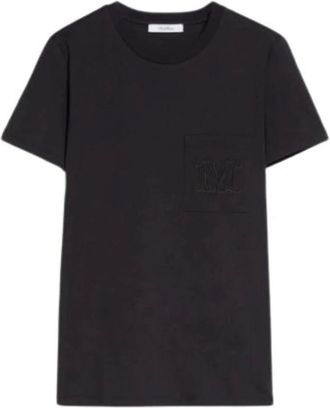 Max Mara Dames, Tops, Zwart, Maat: XS