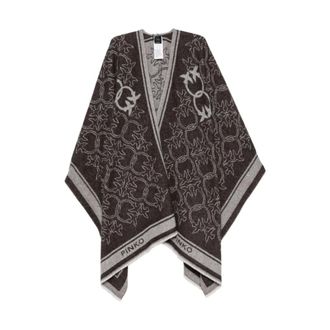 Pinko Pinko, Jassen, Dames, Bruin, ONE Size, Cape