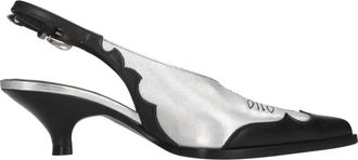 Elena Iachi With Heel - Dames - Pumps - Grijs - 40 EU - Leer - Schoenen