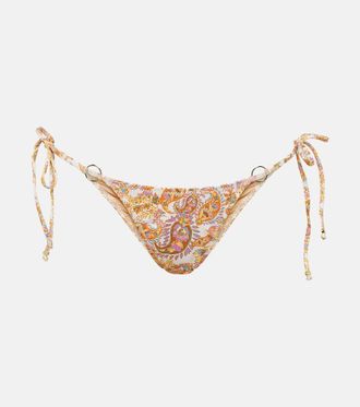 Bananhot Slip bikini Stella con stampa paisley