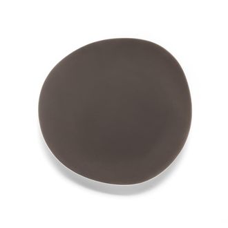 Medard De Noblat 6 plato de postre Porcelana Topo oscuro