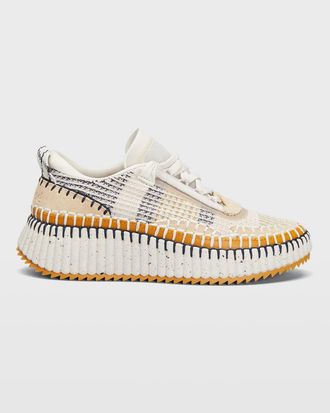 Chlo&eacute; Nama Stitch Walking Sneakers
