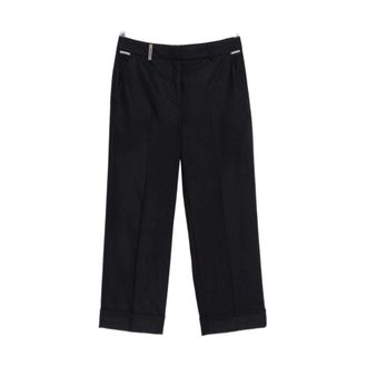 PESERICO Dames, Broeken, Blauw, Maat: M