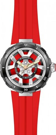 Invicta IN-49445 Mens Racing Watch - Silver - One Size