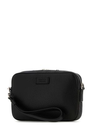 Gucci Mens Black Leather Small Clutch 1000