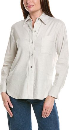 Vince Easy Linen-Blend Shirt