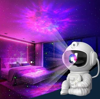 OEM L&aacute;mpara Proyector De Cielo Estrellado Con Tem&aacute;tica De Astronautas, L&aacute;mpara Proyector De Cielo Estrellado Bluetooth, Luz Nocturna Estrellada, Usb