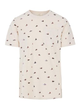 Protest T-Shirt PROTEST T-Shirt PRTCHAREL, Herren, Gr. XXL, weiss (kitsanftes wei&szlig;), Obermaterial: 100% Baumwolle CO., Shirts T-Shirt