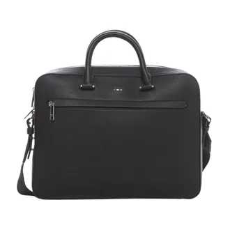 HUGO BOSS Tassen, Heren, Zwart, ONE Size, Polyester, Work Satchel Bag