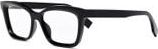 Fendi Demo Square Ladies Eyeglasses FE50057I 001 52
