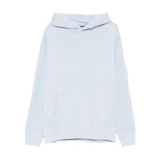 C.P. Company C.p. Company, Heren, Sweatshirts & Hoodies, Blauw, Maat: XL Katoen